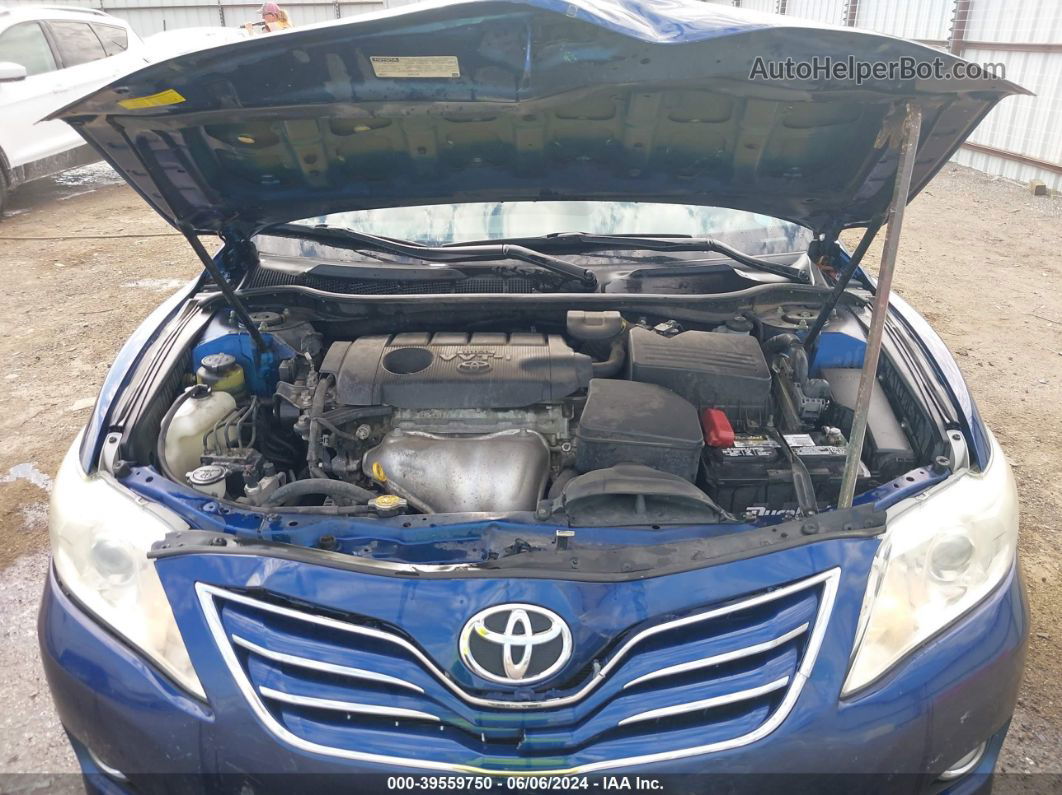 2011 Toyota Camry Xle Blue vin: 4T1BF3EK7BU692204