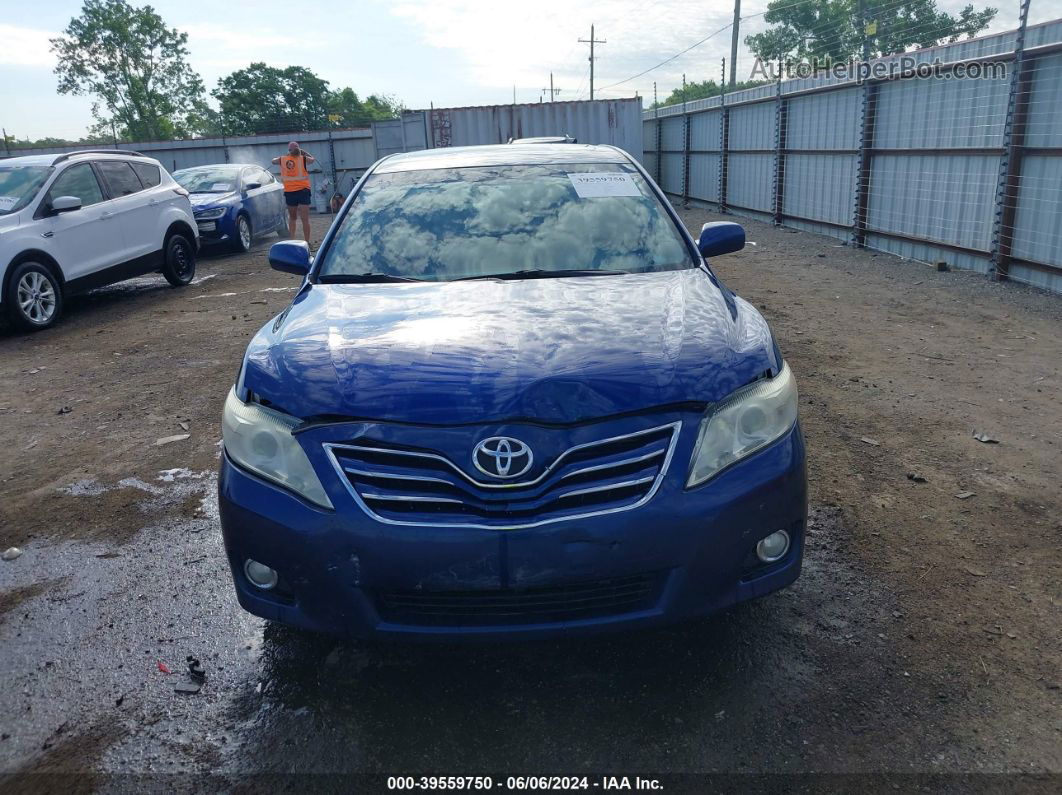 2011 Toyota Camry Xle Blue vin: 4T1BF3EK7BU692204