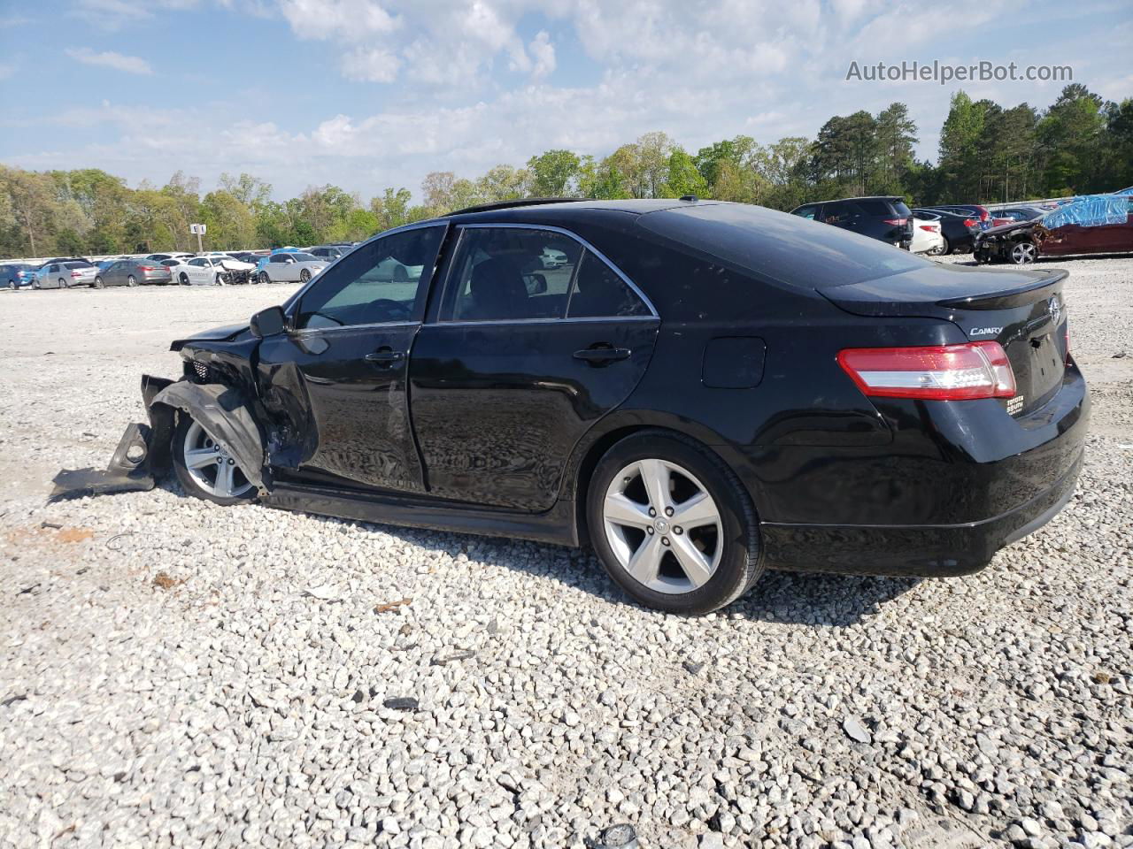 2011 Toyota Camry Base Black vin: 4T1BF3EK7BU694454