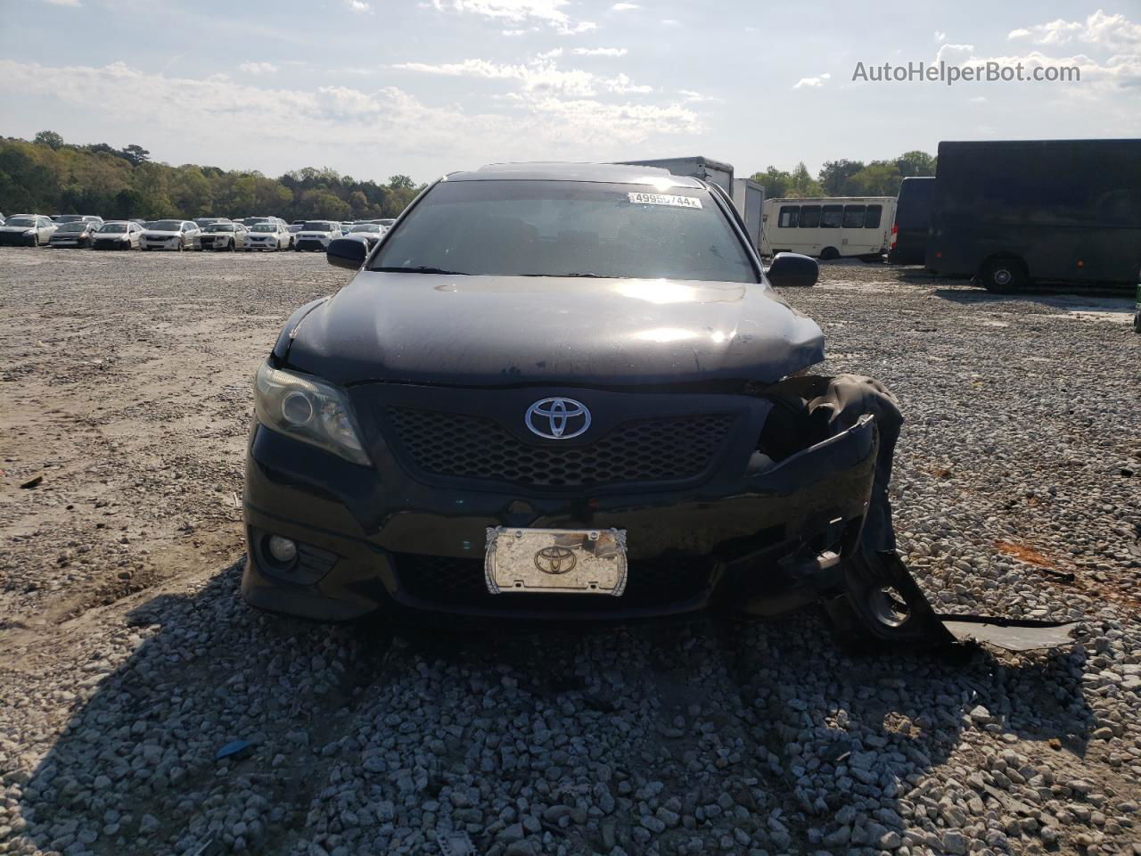 2011 Toyota Camry Base Black vin: 4T1BF3EK7BU694454