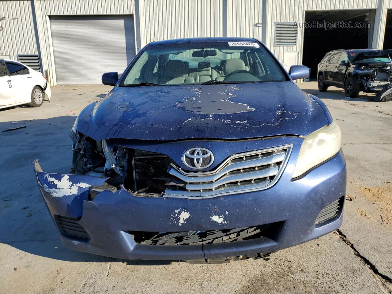 2011 Toyota Camry Base Blue vin: 4T1BF3EK7BU719482