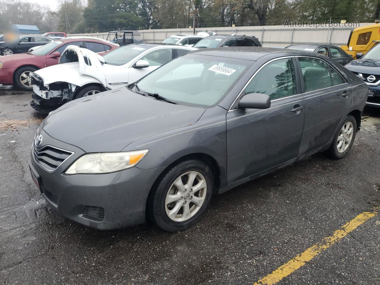 2011 Toyota Camry Base Gray vin: 4T1BF3EK7BU721250