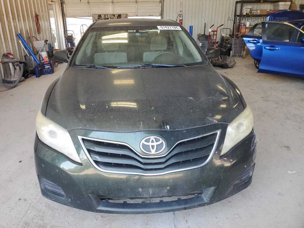 2011 Toyota Camry Base Green vin: 4T1BF3EK7BU733740