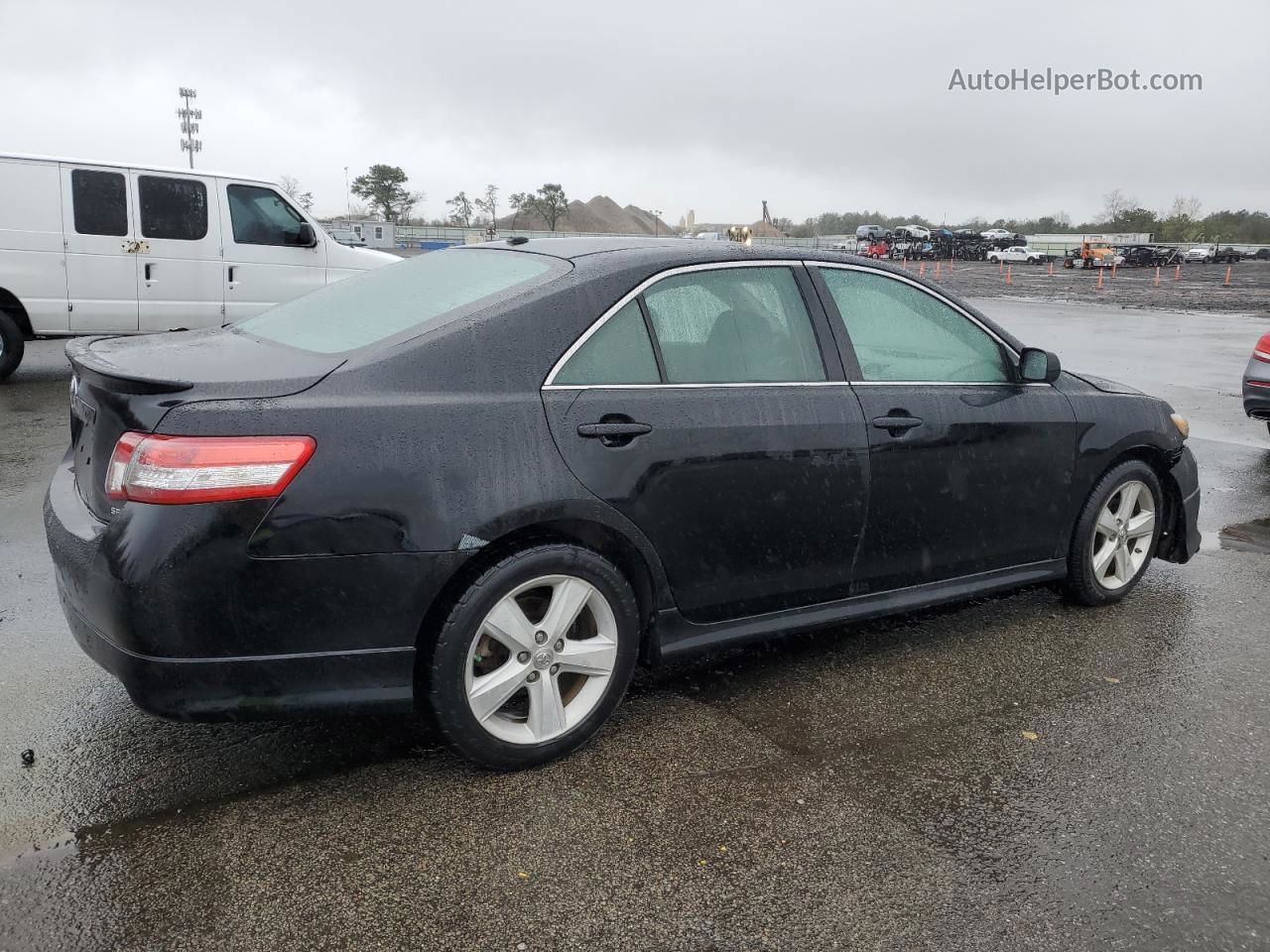 2011 Toyota Camry Base Черный vin: 4T1BF3EK7BU752983