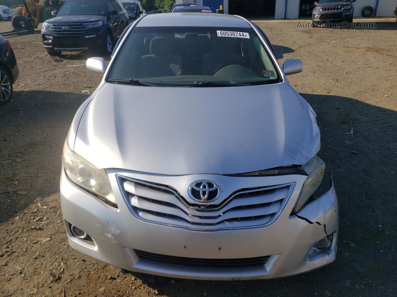 2011 Toyota Camry Base Silver vin: 4T1BF3EK7BU777396