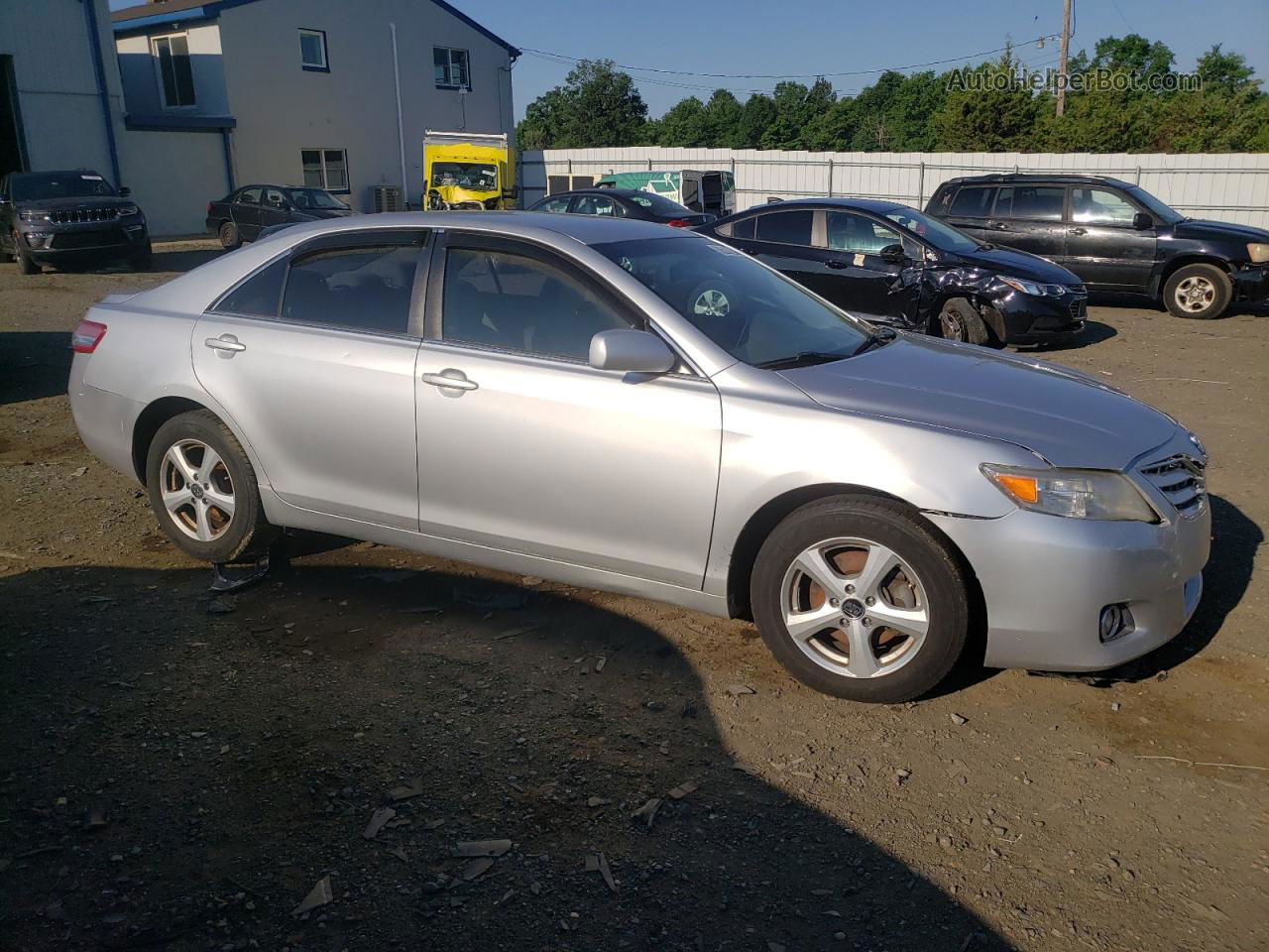 2011 Toyota Camry Base Silver vin: 4T1BF3EK7BU777396