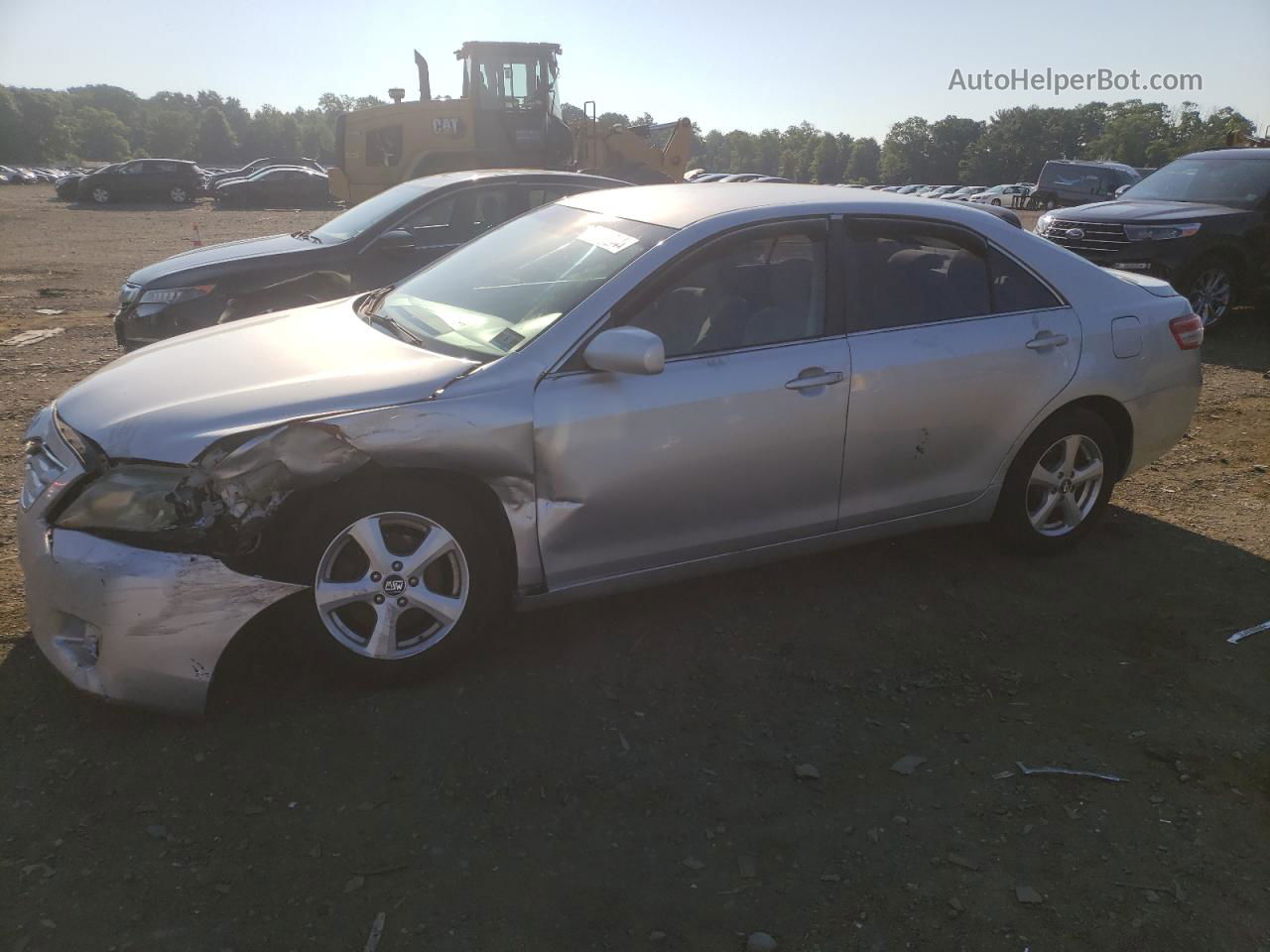 2011 Toyota Camry Base Silver vin: 4T1BF3EK7BU777396