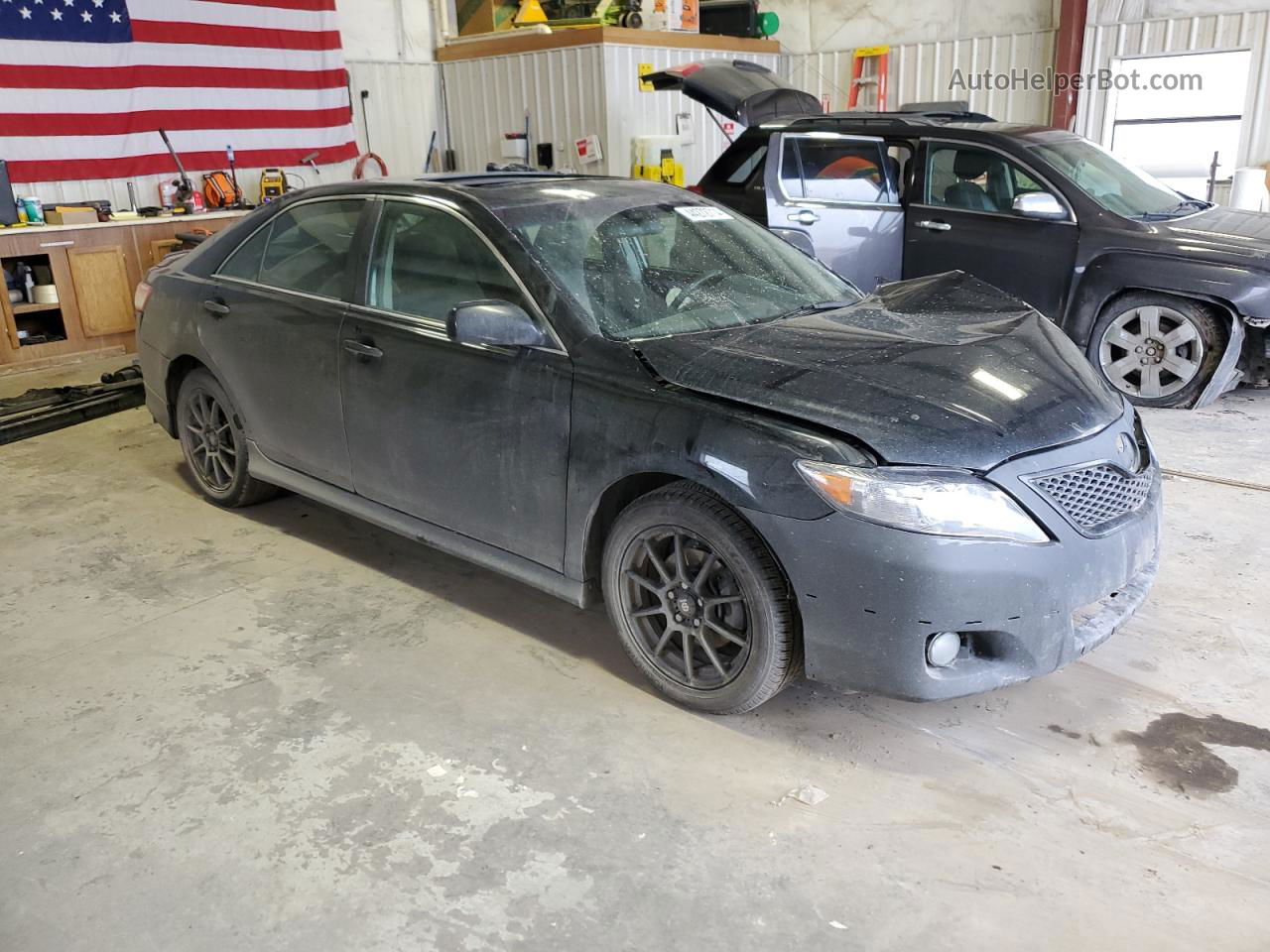 2011 Toyota Camry Base Черный vin: 4T1BF3EK8BU153459