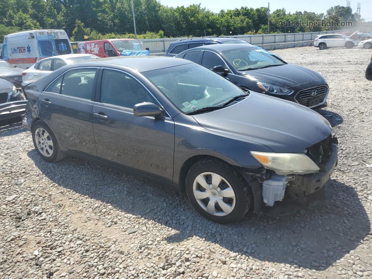 2011 Toyota Camry Base Черный vin: 4T1BF3EK8BU156202