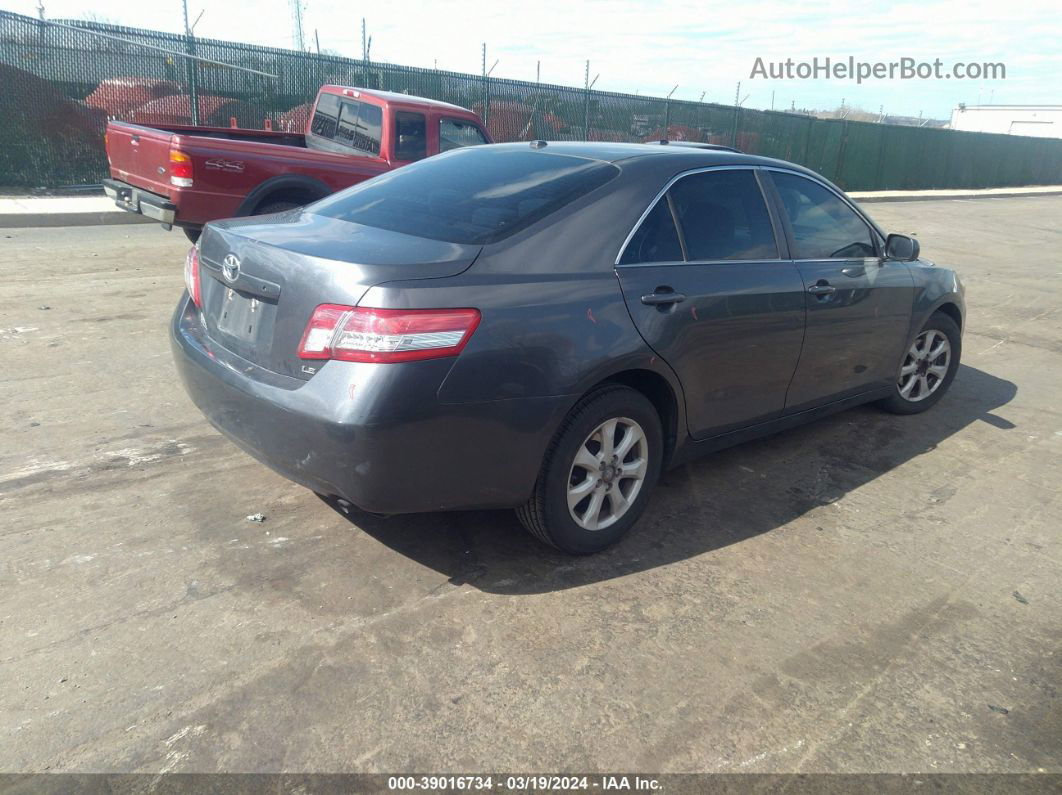 2011 Toyota Camry Le Серый vin: 4T1BF3EK8BU164381