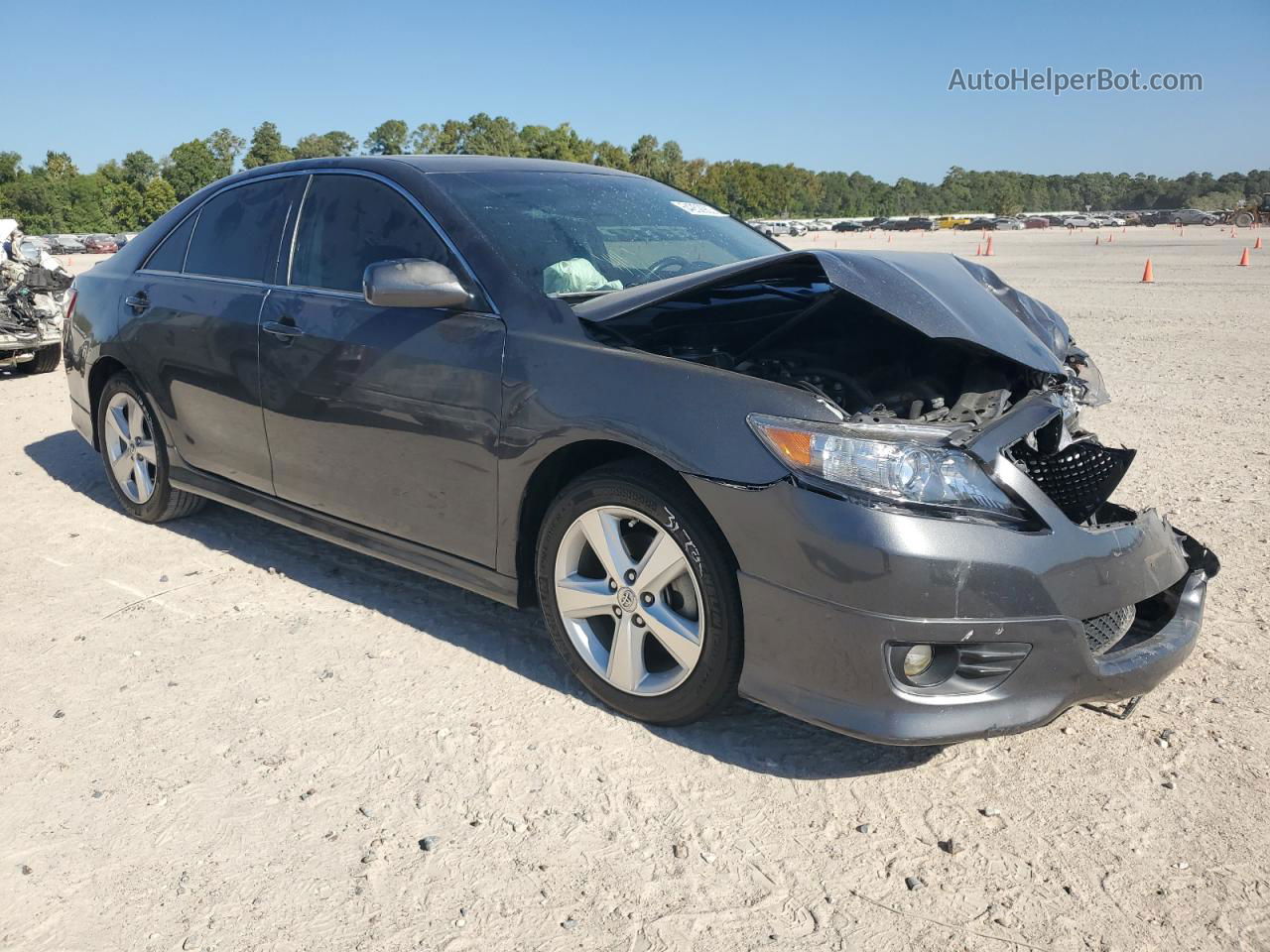 2011 Toyota Camry Base Серый vin: 4T1BF3EK8BU205723