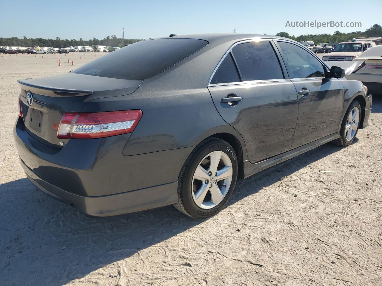 2011 Toyota Camry Base Серый vin: 4T1BF3EK8BU205723