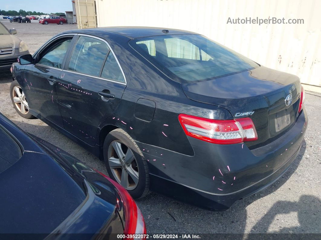 2011 Toyota Camry Se Black vin: 4T1BF3EK8BU229469