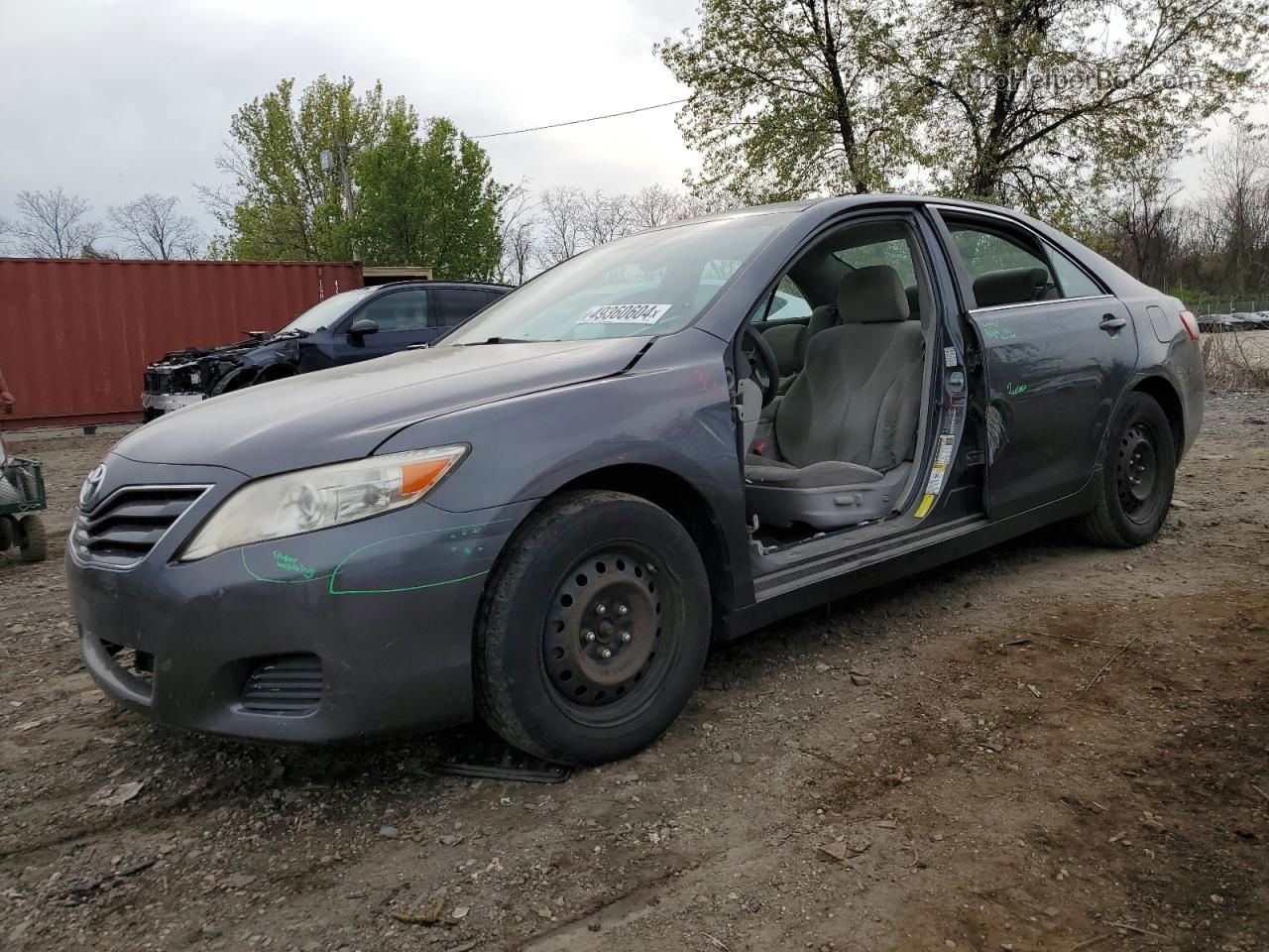 2011 Toyota Camry Base Gray vin: 4T1BF3EK8BU590863