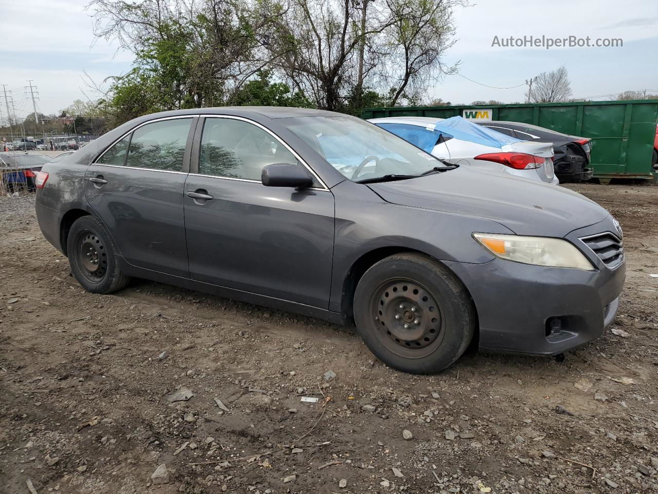 2011 Toyota Camry Base Gray vin: 4T1BF3EK8BU590863