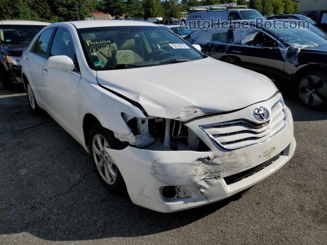 2011 Toyota Camry Base White vin: 4T1BF3EK8BU605135