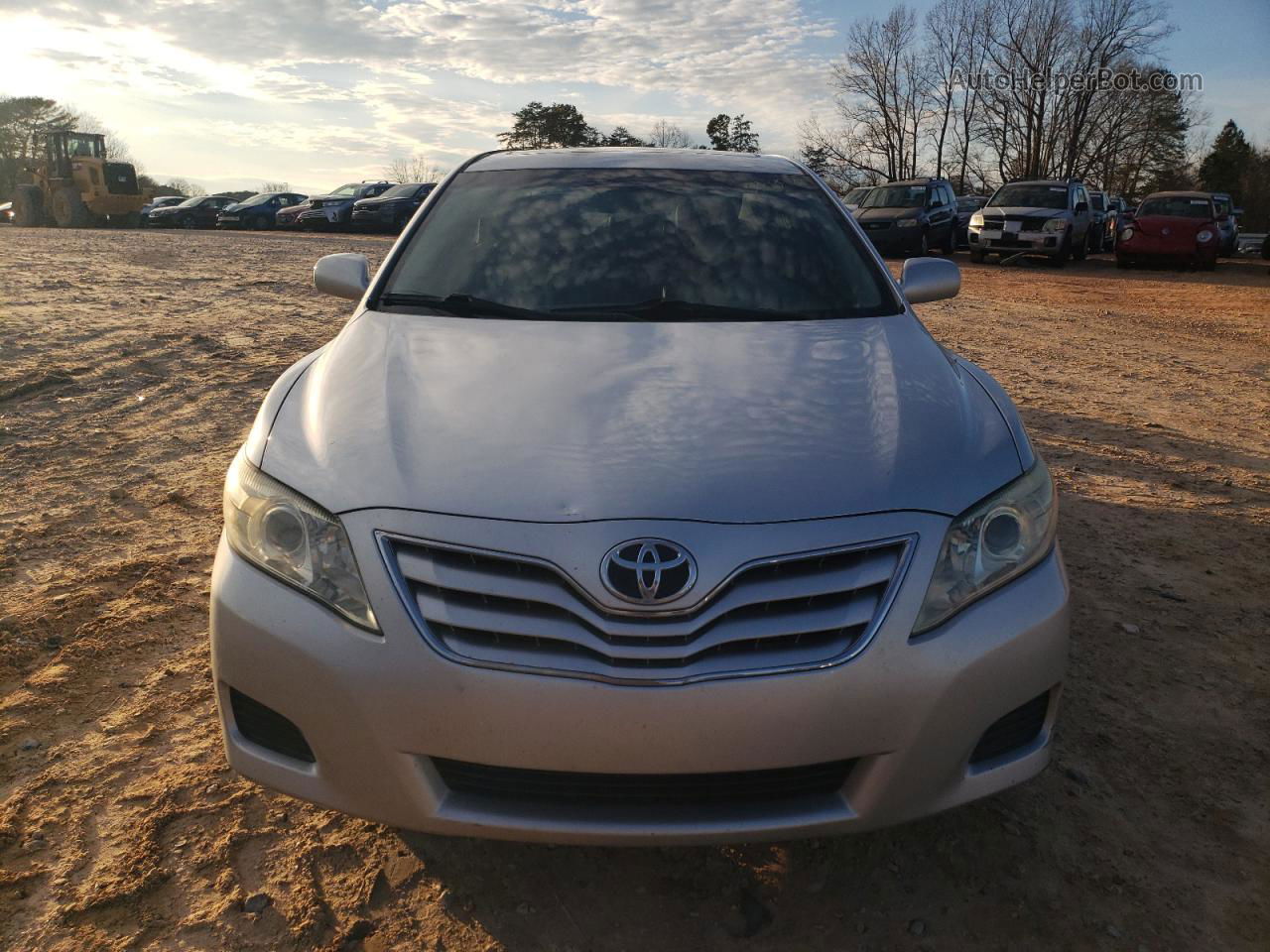 2011 Toyota Camry Base Silver vin: 4T1BF3EK8BU640256