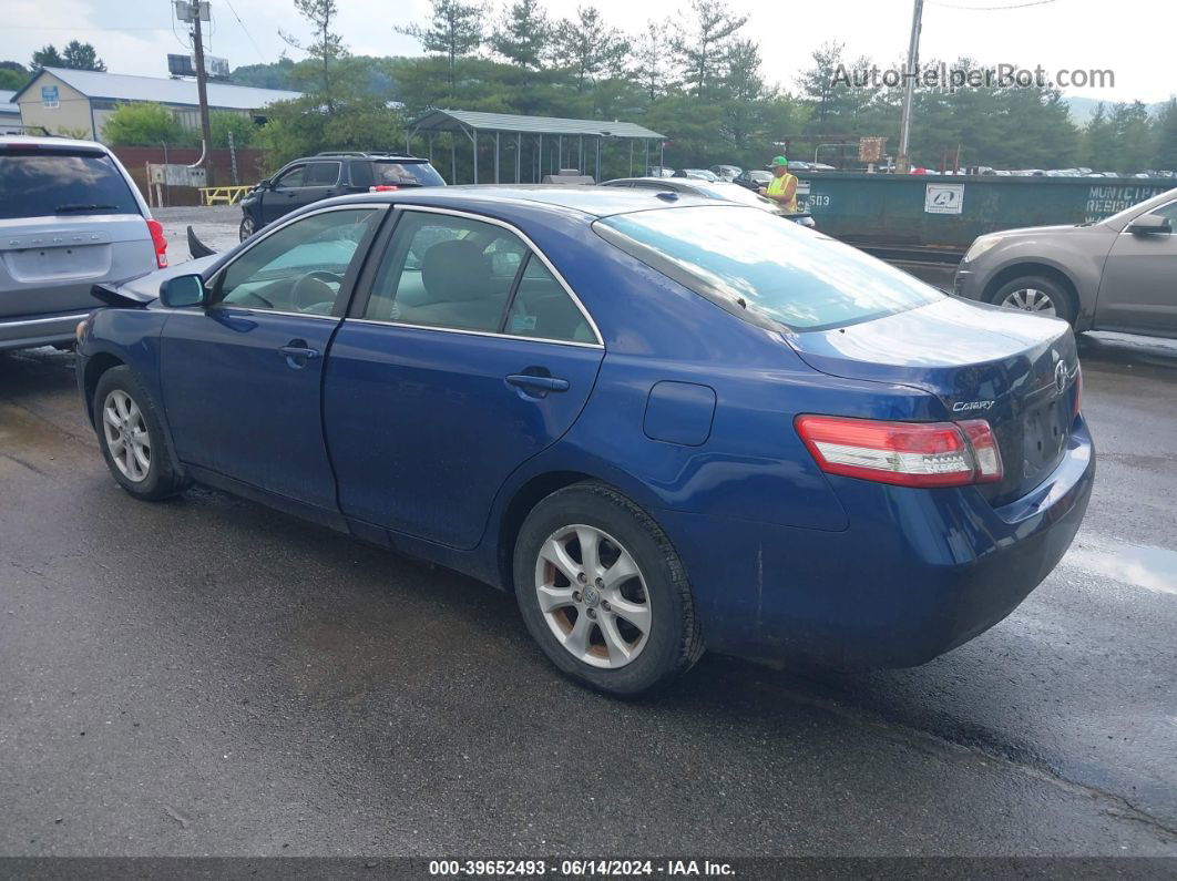 2011 Toyota Camry Le Blue vin: 4T1BF3EK8BU642881