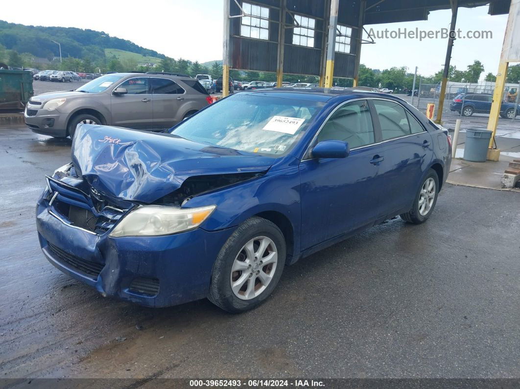 2011 Toyota Camry Le Blue vin: 4T1BF3EK8BU642881