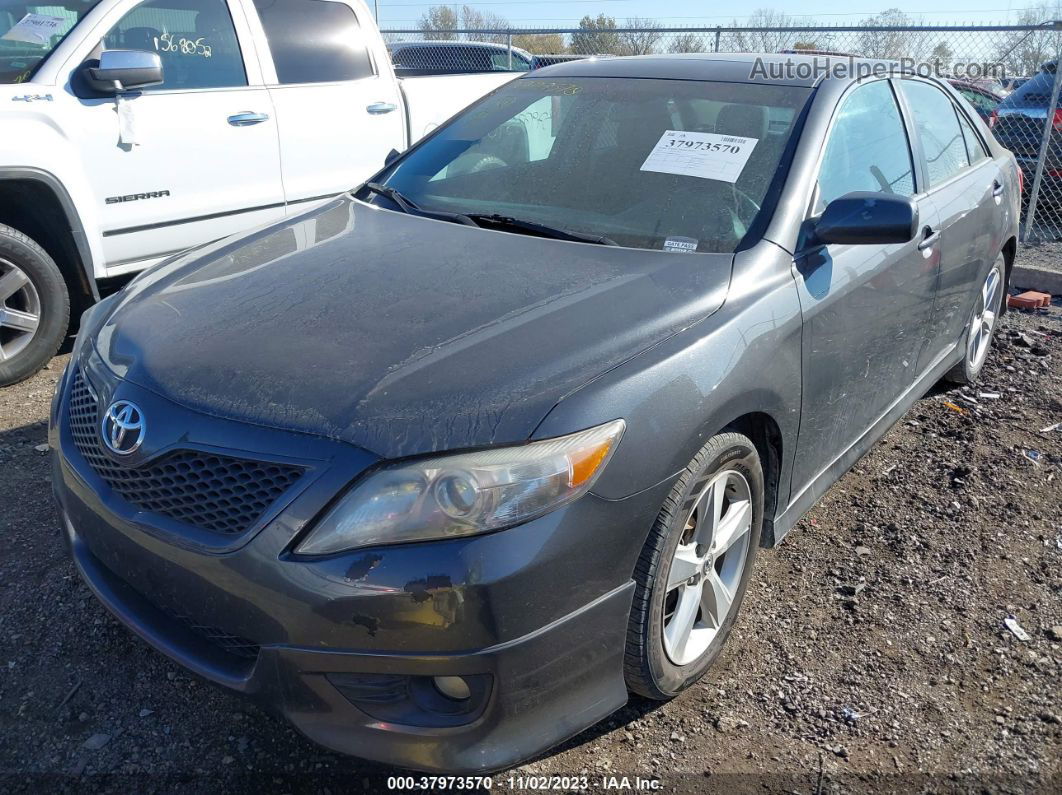 2011 Toyota Camry Se Gray vin: 4T1BF3EK8BU653069