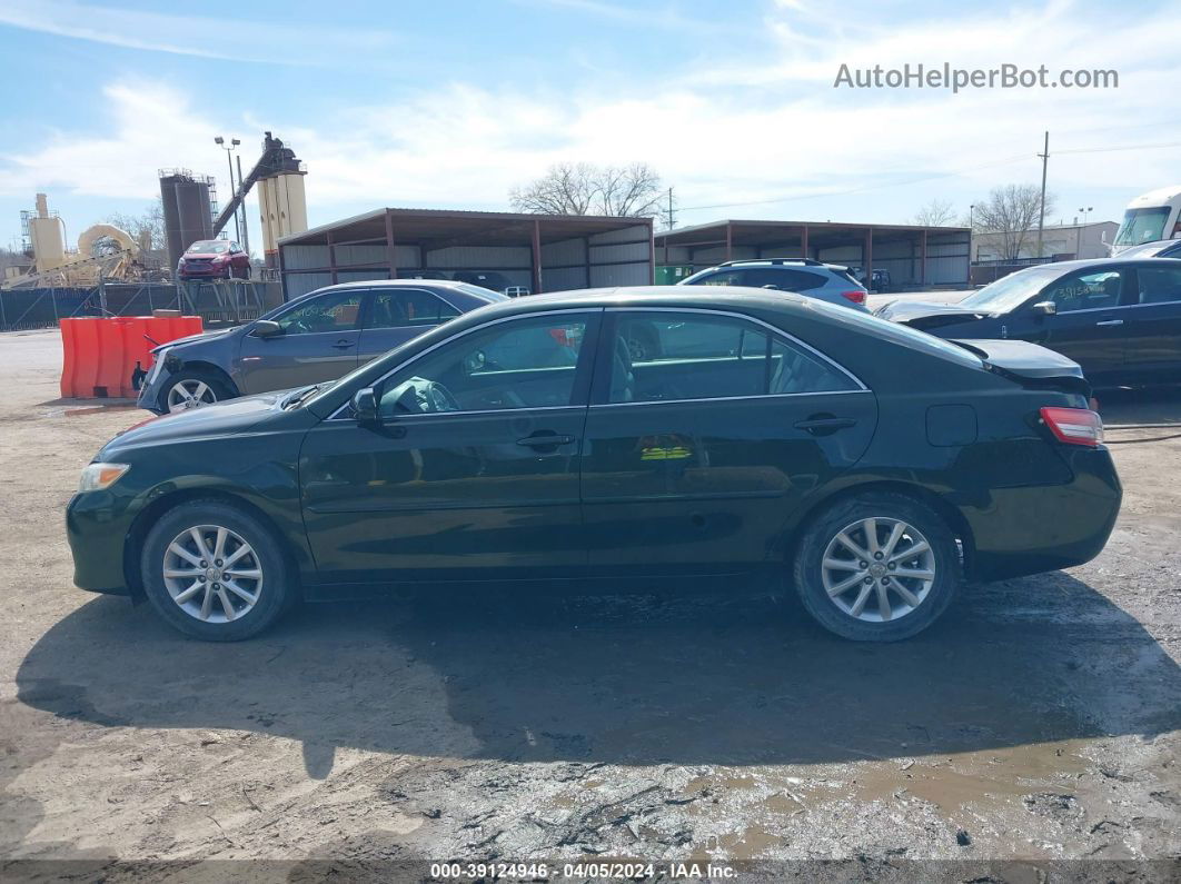 2011 Toyota Camry Xle Green vin: 4T1BF3EK8BU657493