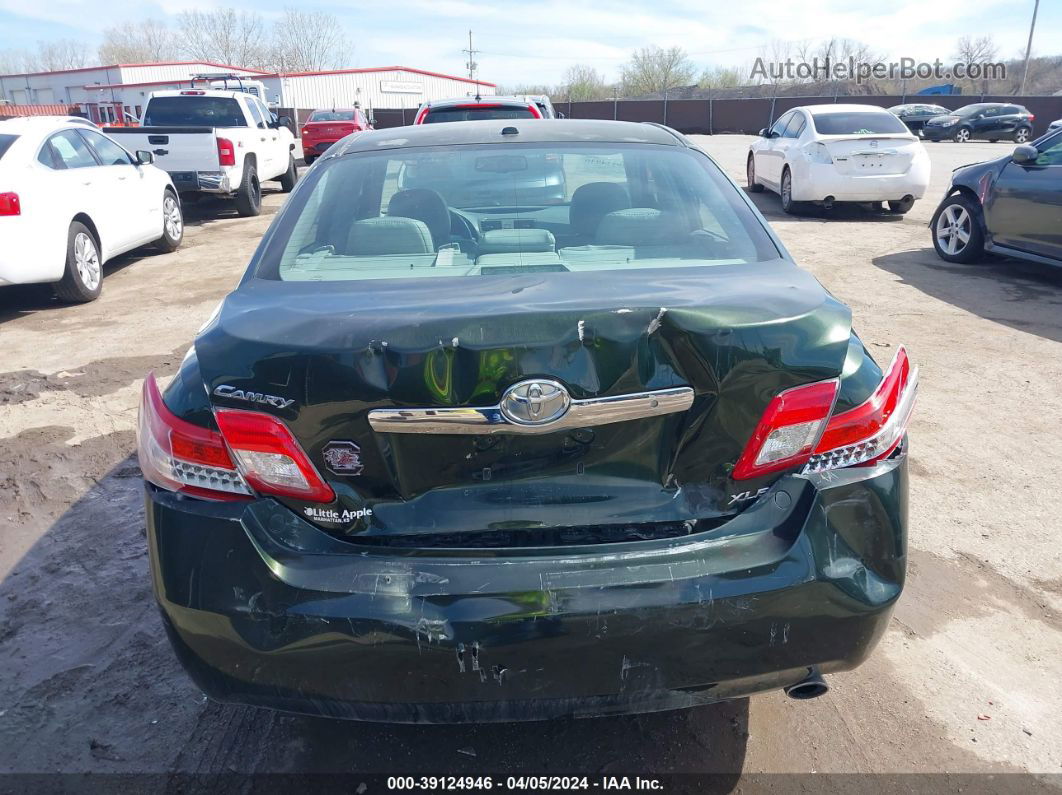 2011 Toyota Camry Xle Green vin: 4T1BF3EK8BU657493