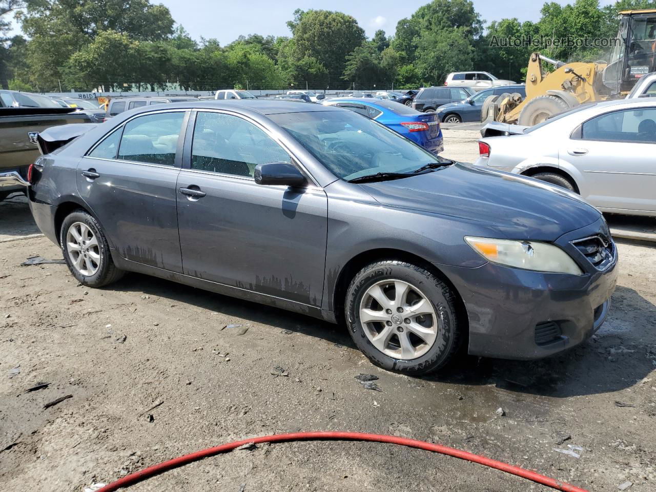 2011 Toyota Camry Base Charcoal vin: 4T1BF3EK8BU662614