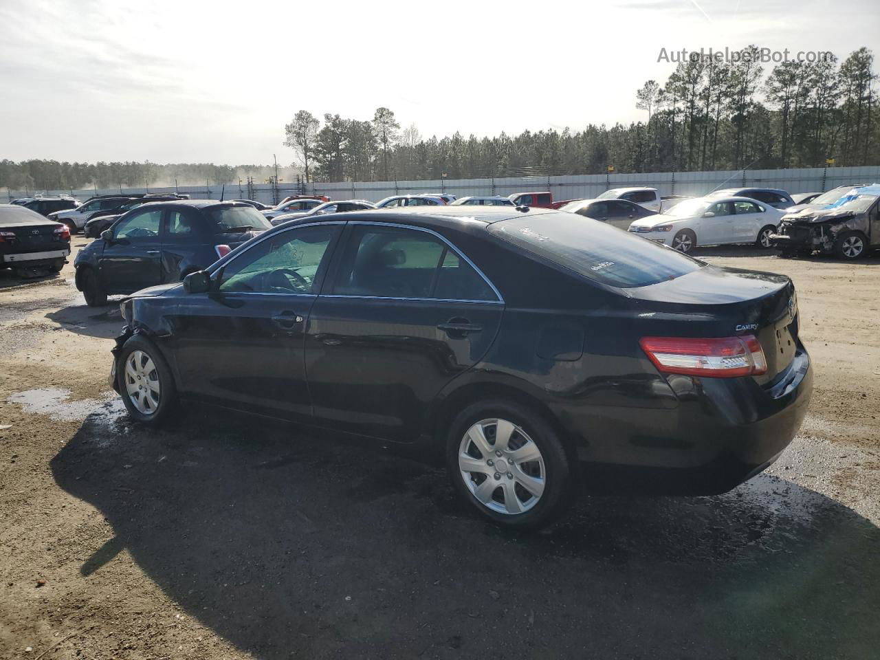 2011 Toyota Camry Base Черный vin: 4T1BF3EK8BU671409