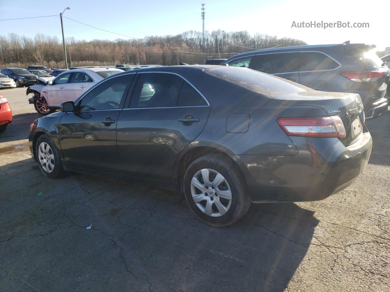 2011 Toyota Camry Base Серый vin: 4T1BF3EK8BU738185