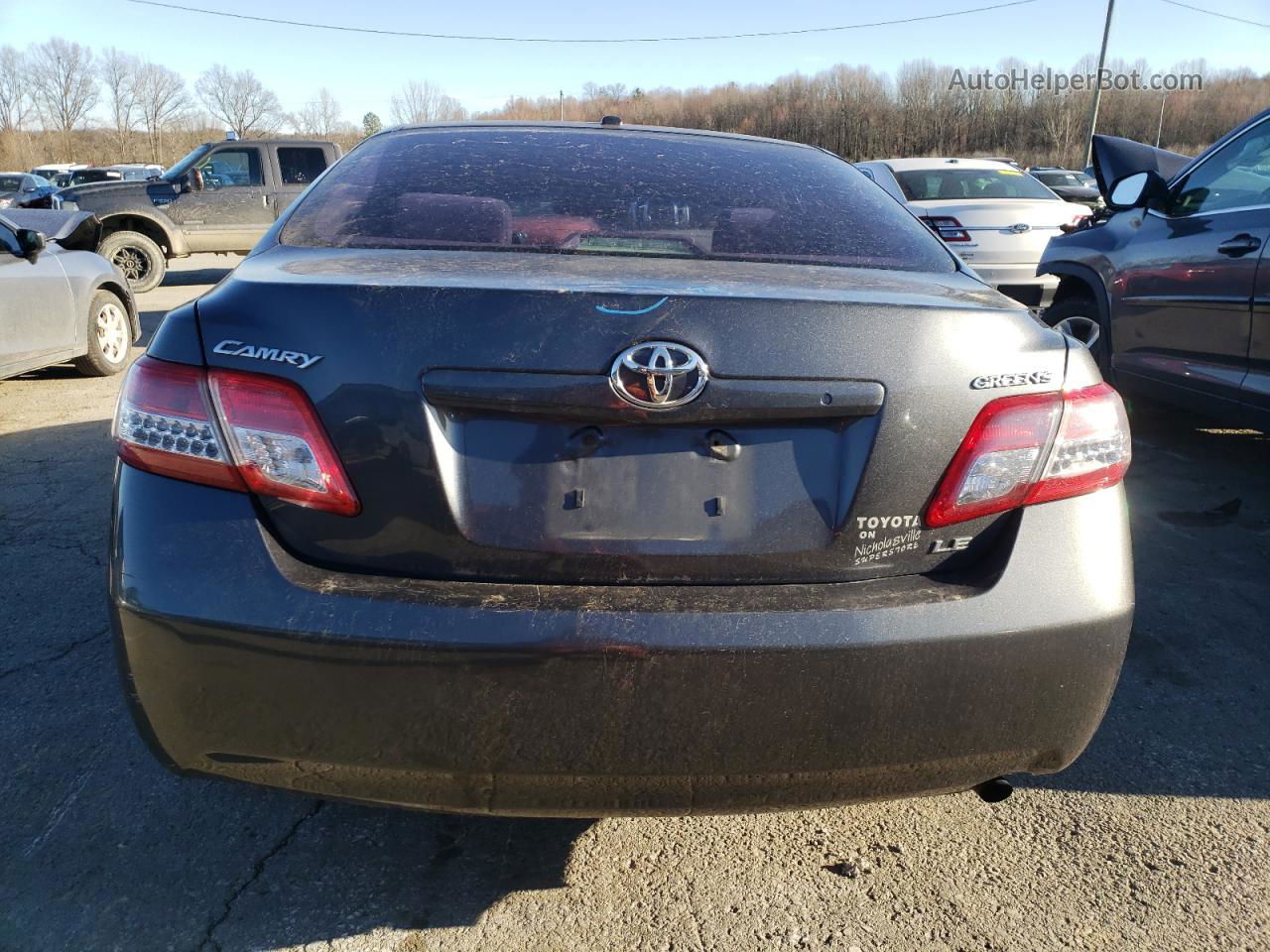 2011 Toyota Camry Base Gray vin: 4T1BF3EK8BU738185