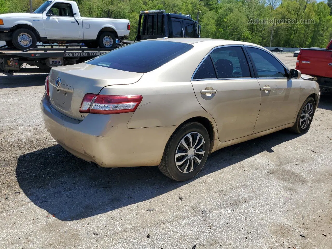 2011 Toyota Camry Base Gold vin: 4T1BF3EK8BU740292