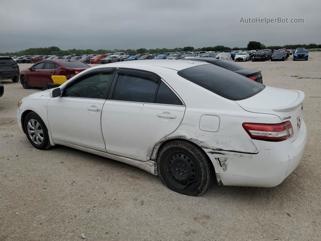 2011 Toyota Camry Base White vin: 4T1BF3EK8BU741636