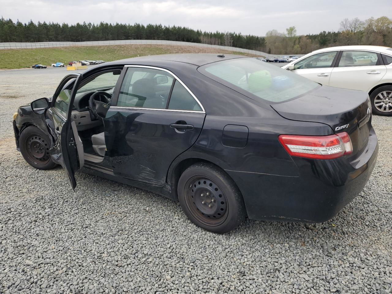 2011 Toyota Camry Base Черный vin: 4T1BF3EK8BU753057