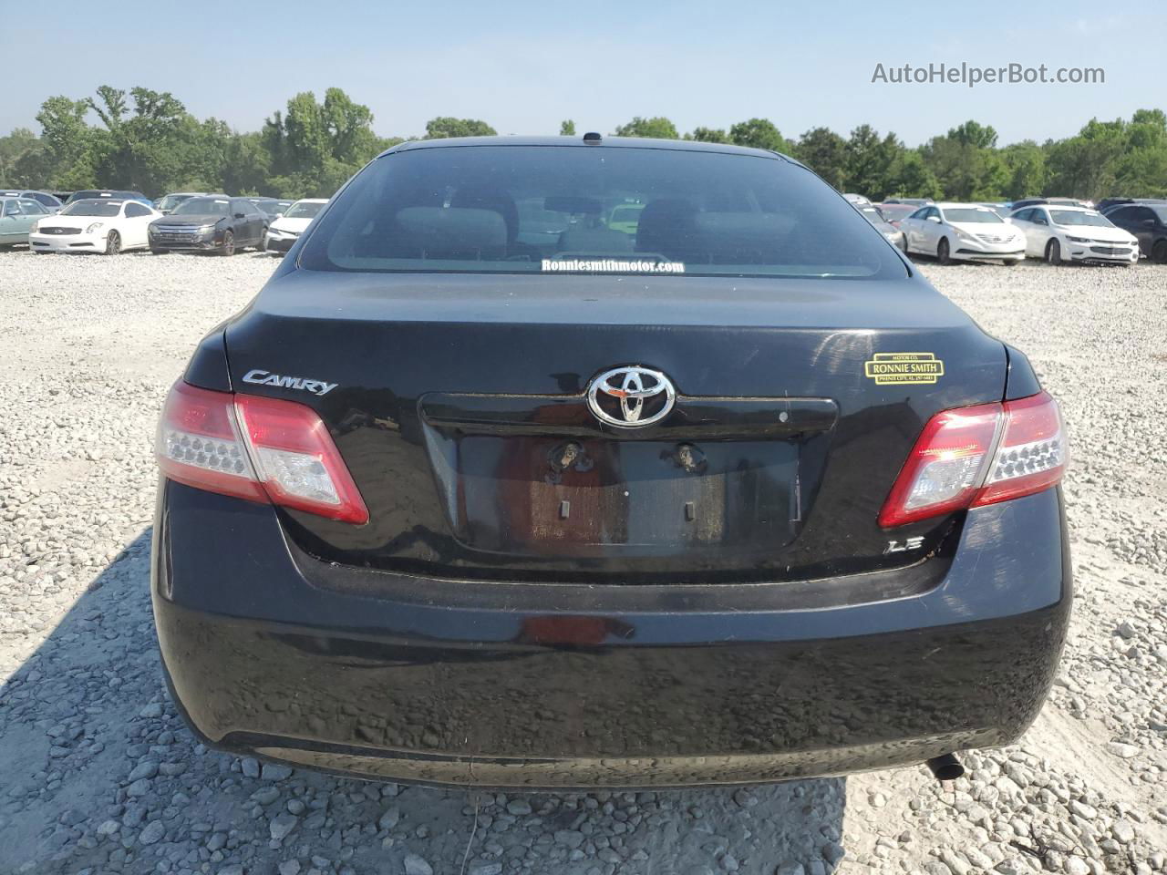 2011 Toyota Camry Base Black vin: 4T1BF3EK9BU129185