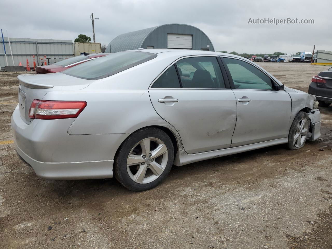 2011 Toyota Camry Base Silver vin: 4T1BF3EK9BU157570