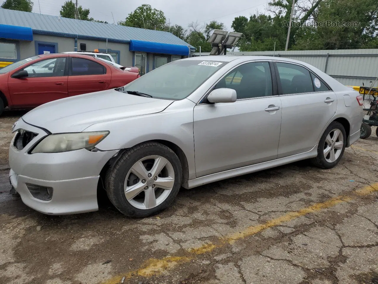 2011 Toyota Camry Base Silver vin: 4T1BF3EK9BU157570