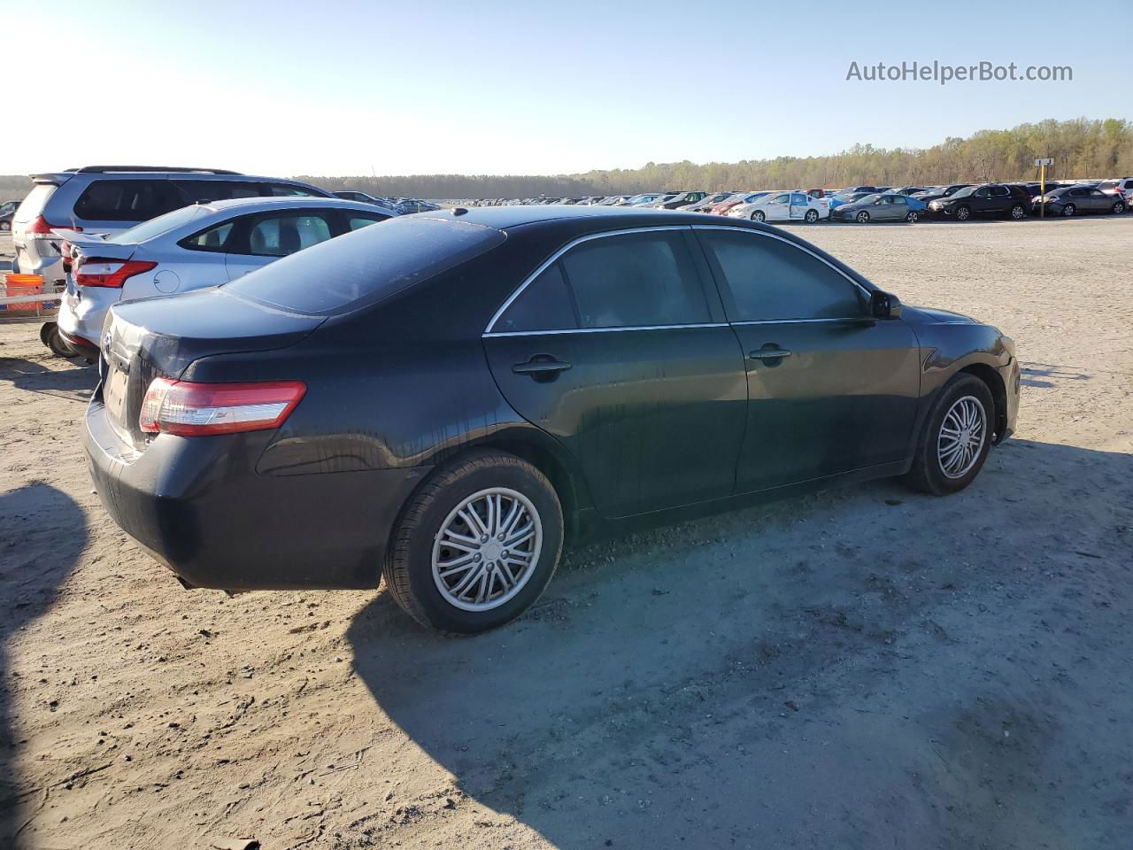 2011 Toyota Camry Base Черный vin: 4T1BF3EK9BU185028