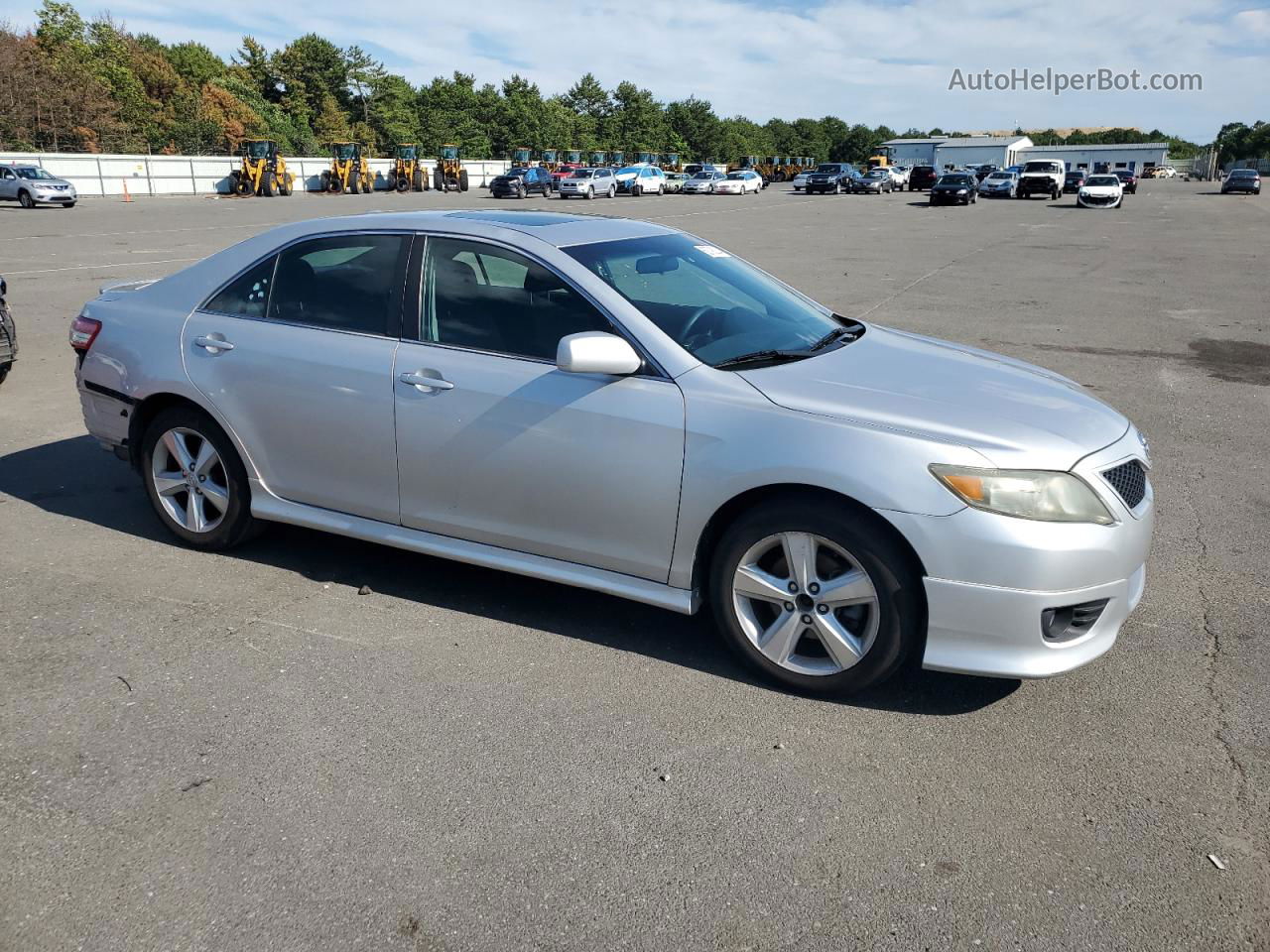 2011 Toyota Camry Base Silver vin: 4T1BF3EK9BU202023