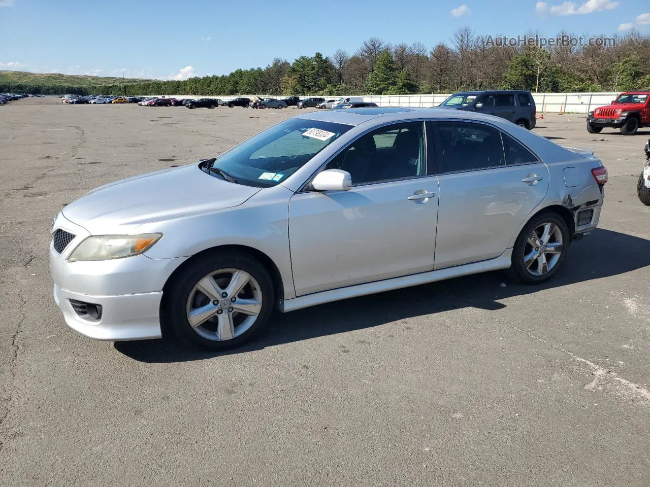 2011 Toyota Camry Base Silver vin: 4T1BF3EK9BU202023