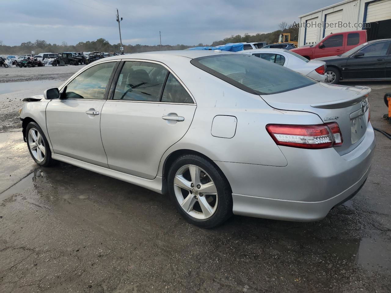 2011 Toyota Camry Base Silver vin: 4T1BF3EK9BU211658