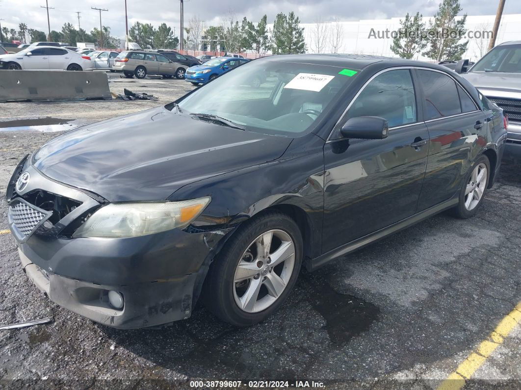 2011 Toyota Camry Se Black vin: 4T1BF3EK9BU214527