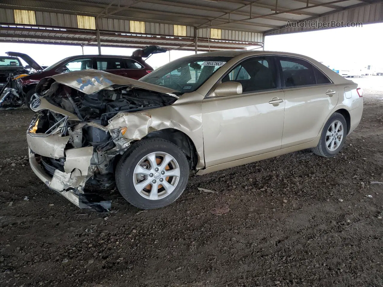 2011 Toyota Camry Base Tan vin: 4T1BF3EK9BU222885