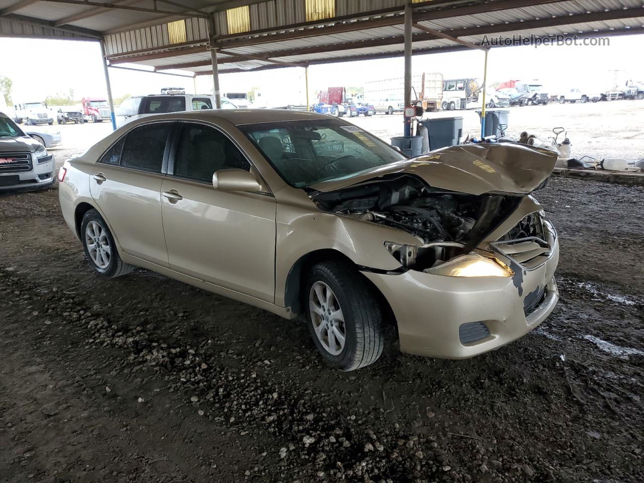 2011 Toyota Camry Base Tan vin: 4T1BF3EK9BU222885