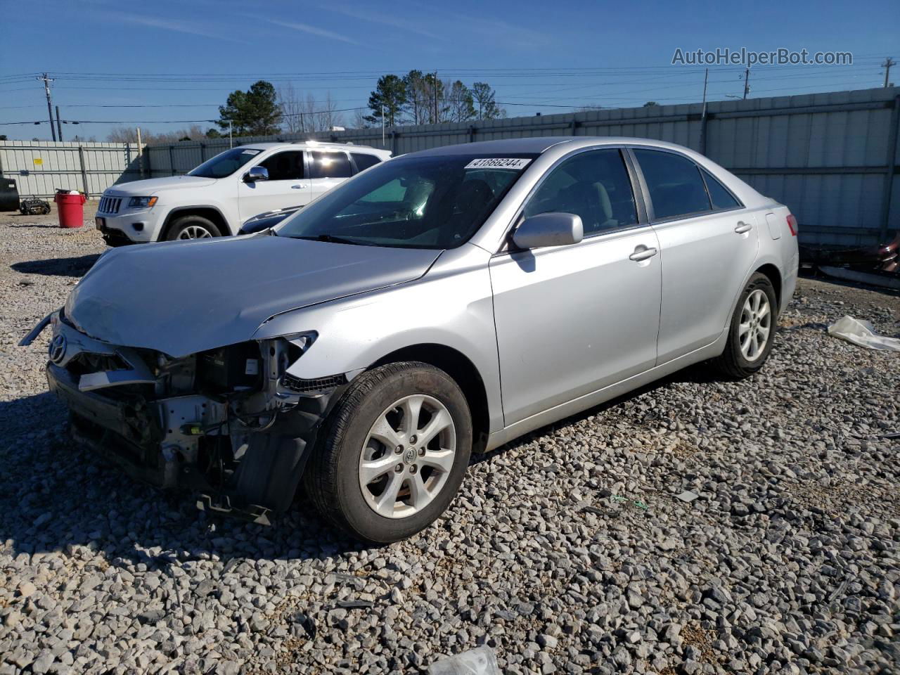 2011 Toyota Camry Base Silver vin: 4T1BF3EK9BU226225