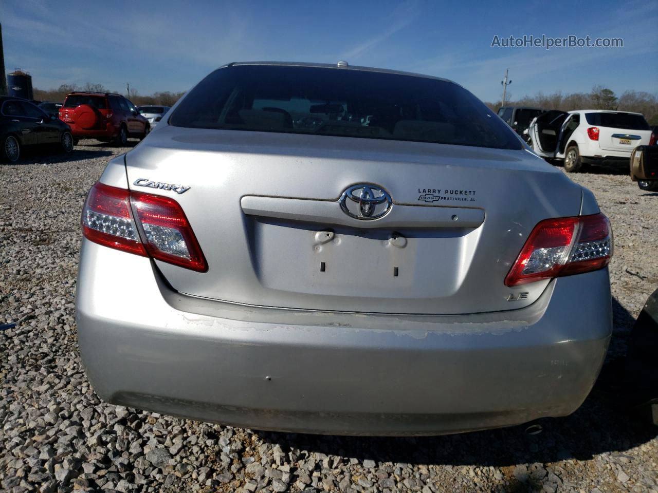 2011 Toyota Camry Base Серебряный vin: 4T1BF3EK9BU226225