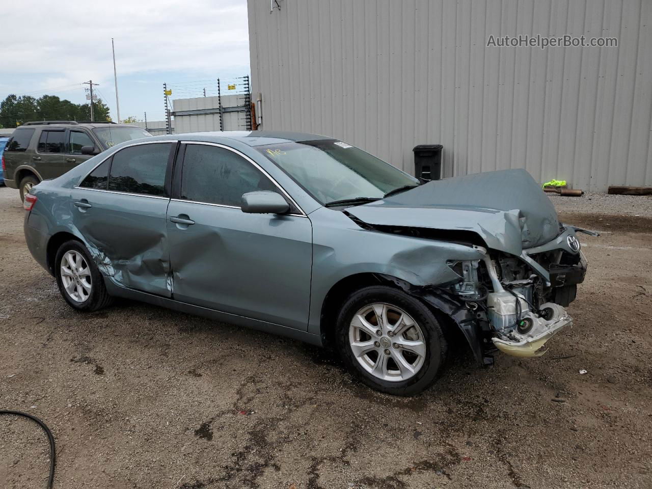 2011 Toyota Camry Base Green vin: 4T1BF3EK9BU611915