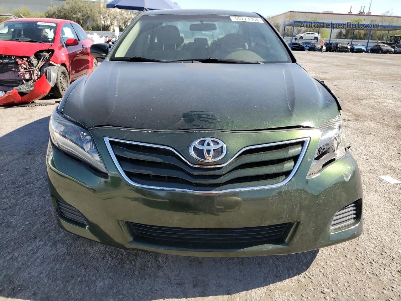 2011 Toyota Camry Base Green vin: 4T1BF3EK9BU622980