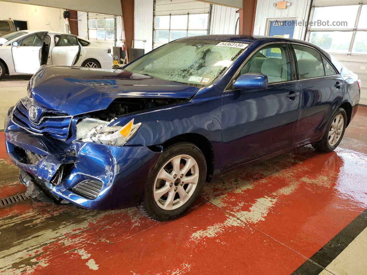 2011 Toyota Camry Base Синий vin: 4T1BF3EK9BU644798