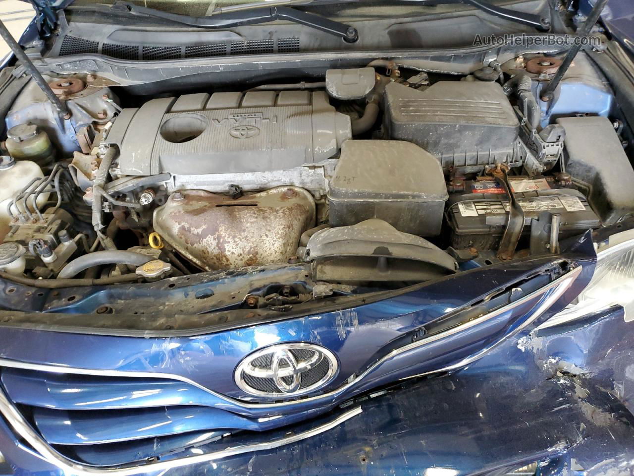 2011 Toyota Camry Base Blue vin: 4T1BF3EK9BU644798