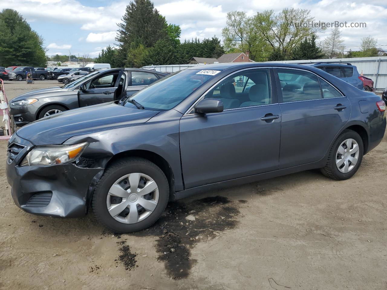 2011 Toyota Camry Base Silver vin: 4T1BF3EK9BU646325